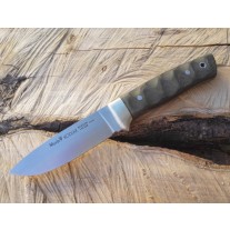 Cuchillo MUELA KODIAK-10G Hoja 10 cm Acero Sanvick Micarta Verde