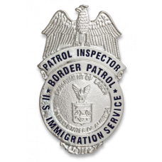 Chapa Cartera Us Patrol Inspector