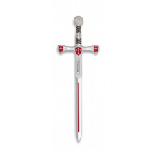 Espada Zinc Templaria. 17.4 Cm.tole10