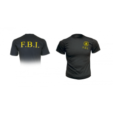 Camiseta M/c F.b.i.color:negra.talla S