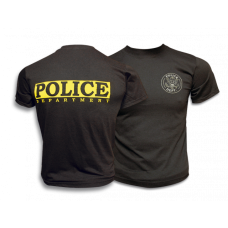 Camiseta M/c Police.color:negra.talla S