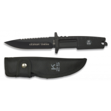 K25.cuchillo Puño Goma Titanium C. 12.5