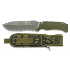K25.cuchillo Tactico Verde C/sierra.13
