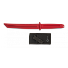 Cuchillo K25 Entrenamiento Rojo. H: 19.3