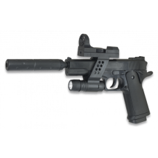 Pistola Airsoft Galaxy G.053a Negra