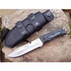 Cuchillo JOKER RAK-1 CM-77 Hoja 11.5 cm. Micarta Negra Acero 440