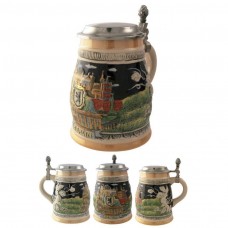 Jarra Decorativa de Cerveza Alemana Ceramica BERLIN 700 ml.